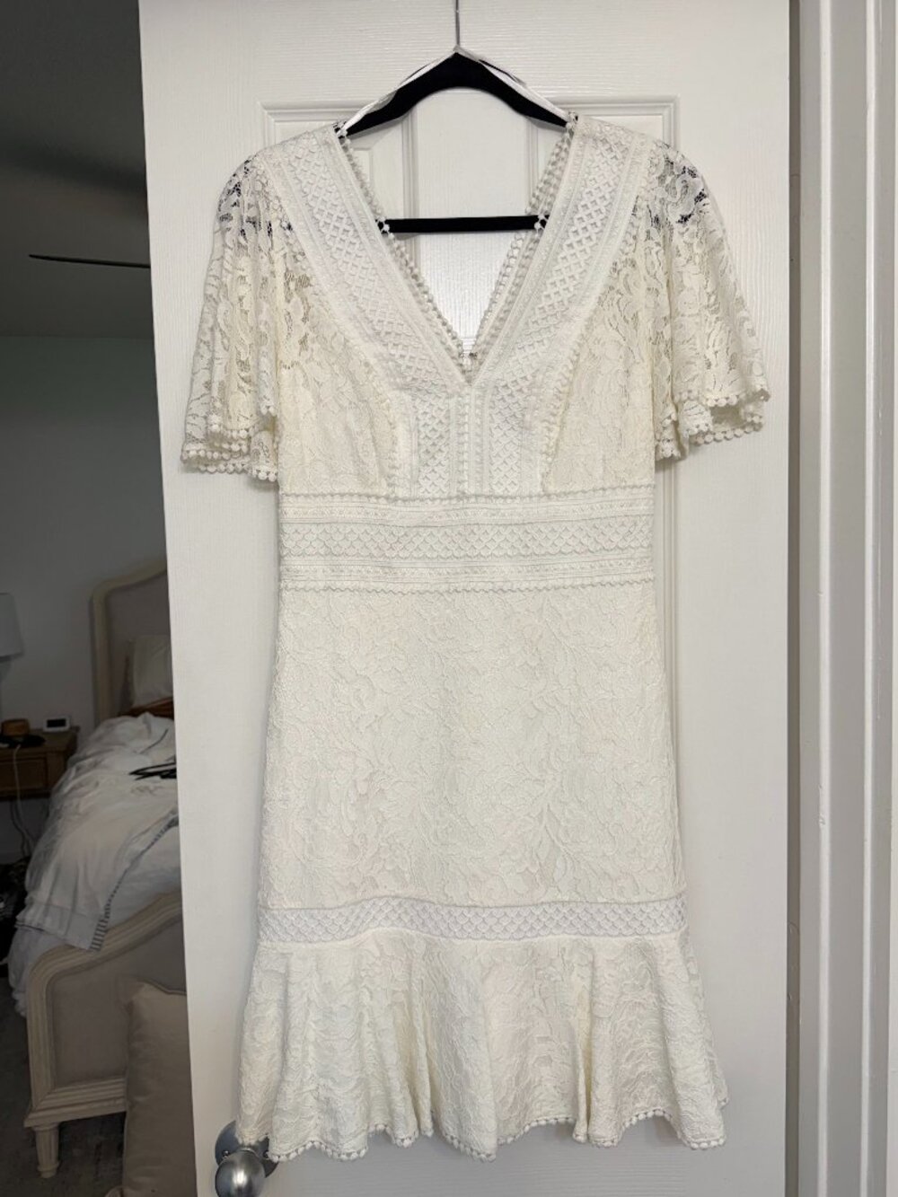 Eliza J White Lace Dress Size 6